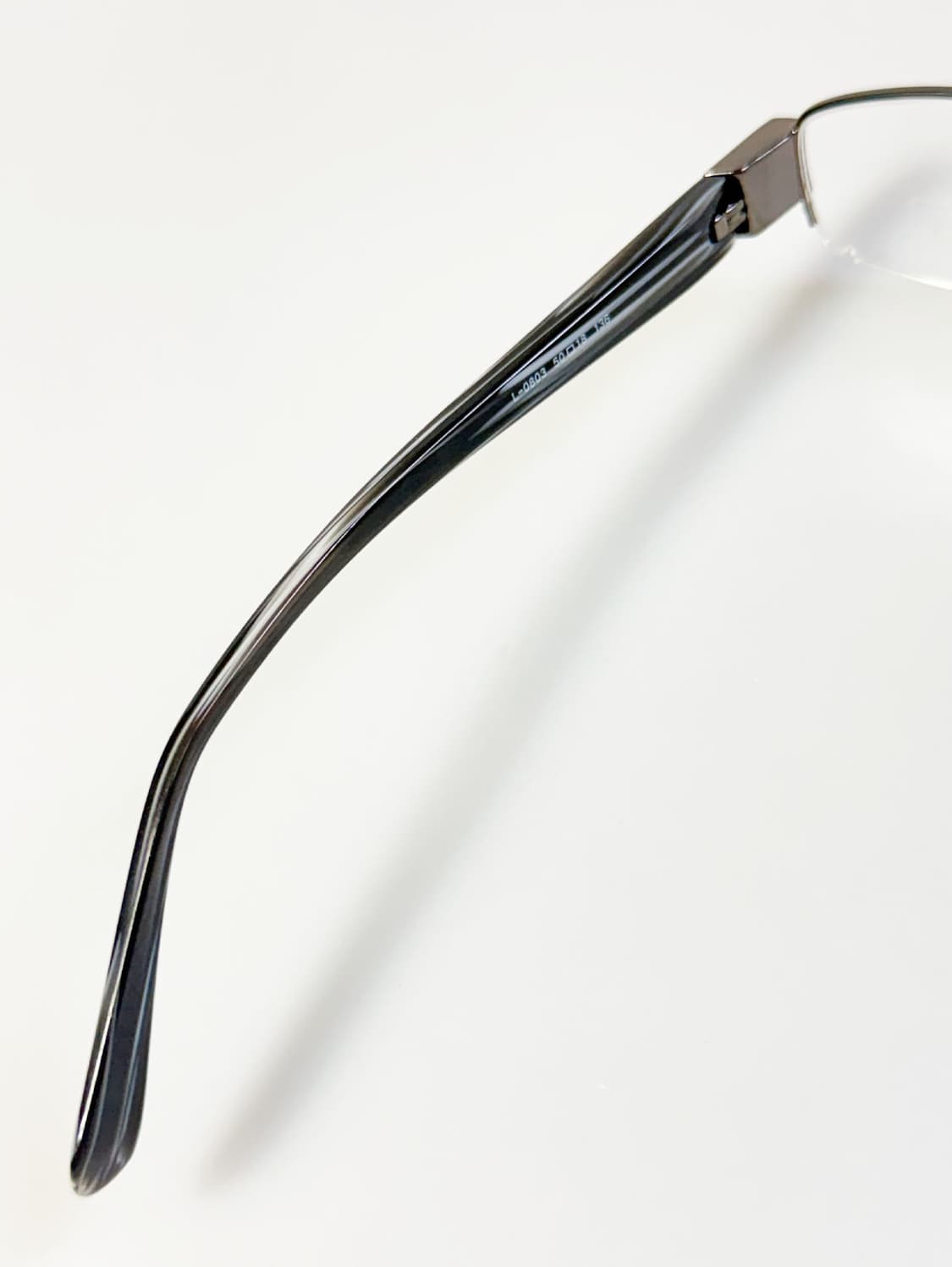 LUXURY OCCHIALI 반무테 스퀘어 메탈 빈티지 안경 상품이미지7