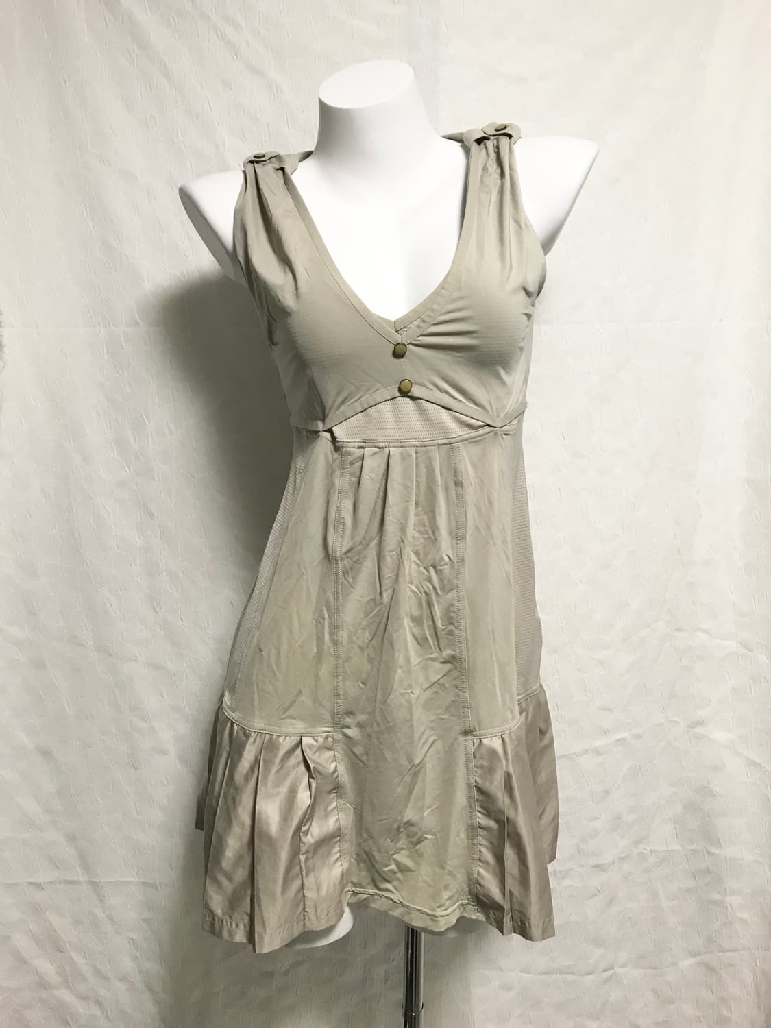 빈티지 adidas x stella mccartney 트임 플리츠 원피스 상품이미지2