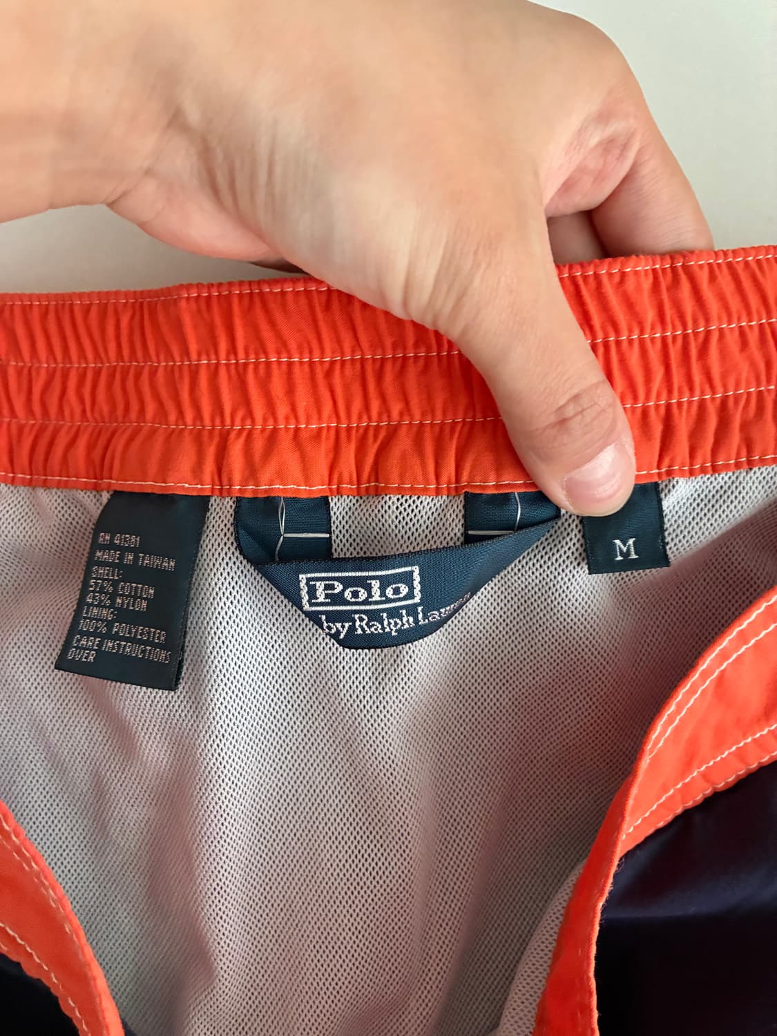 M) 폴로 랄프로렌 스윔 쇼츠 반바지 네이비 상품이미지4