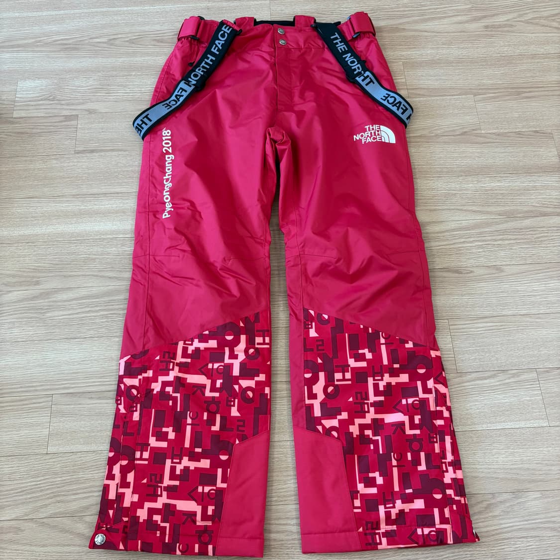 노스페이스 평창 올림픽 스키복 남성 M 95,여성 L 상하의(새상품) 상품이미지7