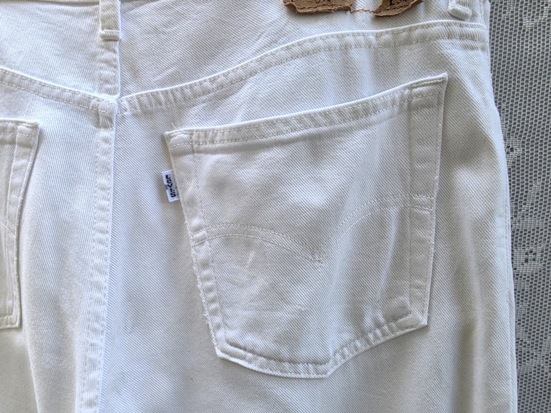 90s 리바이스 515 화이트진 (made in japan) 상품이미지6