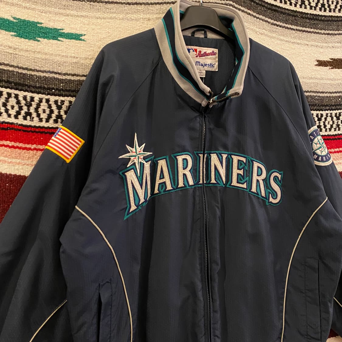 00s USA 마제스틱 정품 시애틀마리너스 자켓 상품이미지5