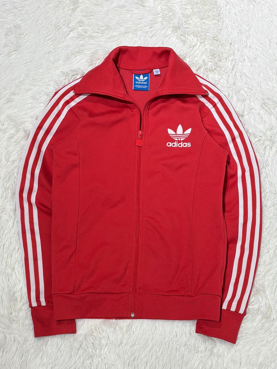 아디다스 유로파 삼선 레드 트랙탑 상품이미지5