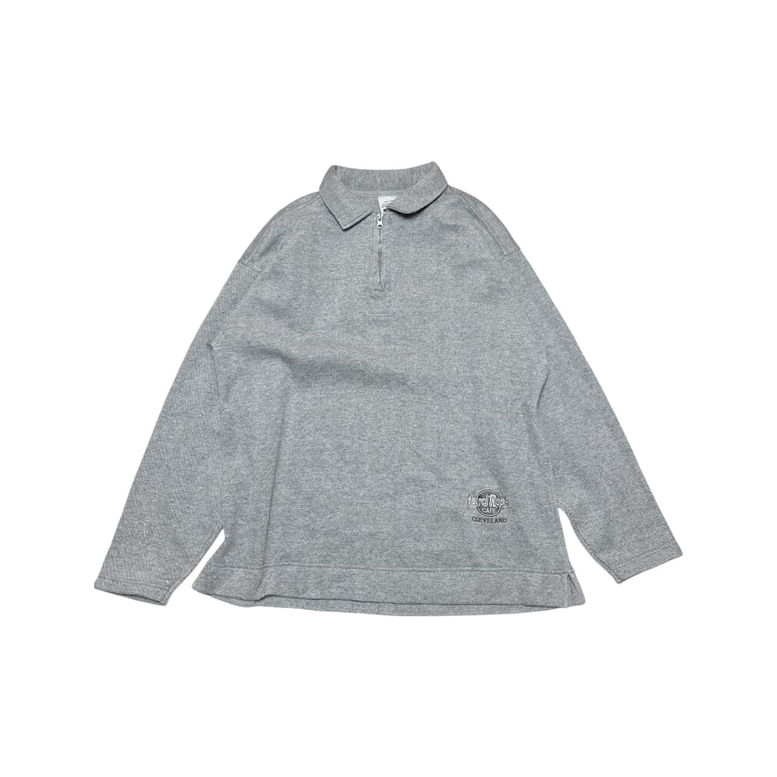 Hard Lock Cafè Half Zip-Up Sweatshirt 상품이미지1