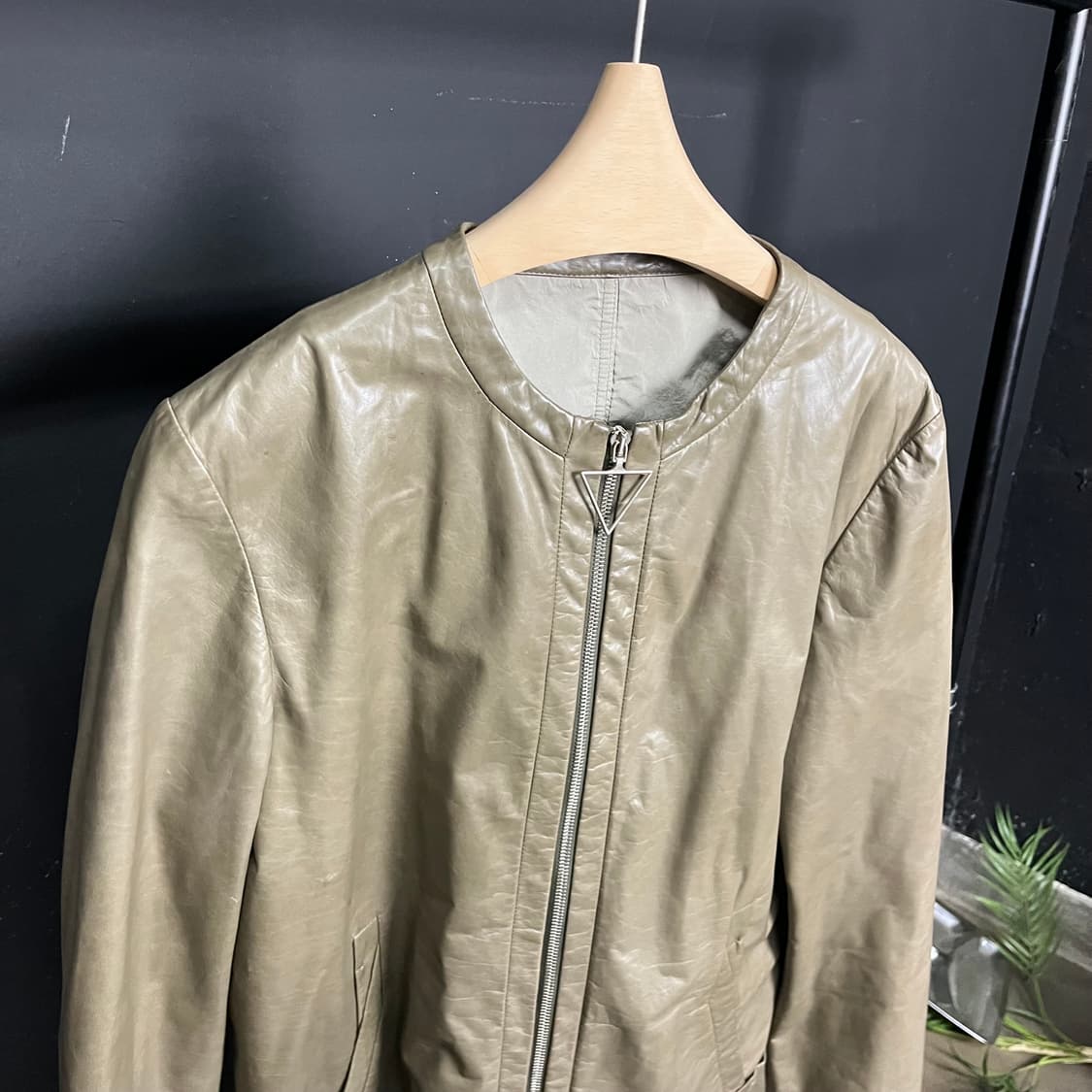 질 샌더 by raf simons 09ss 레더 자켓 상품이미지1