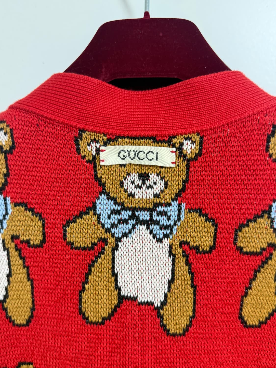 구찌 카이 한정판 콜라보 가디건 L사이즈 상품이미지4