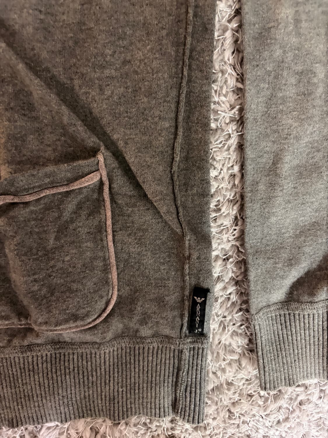 아르마니 워싱 가디건 100 상품이미지5