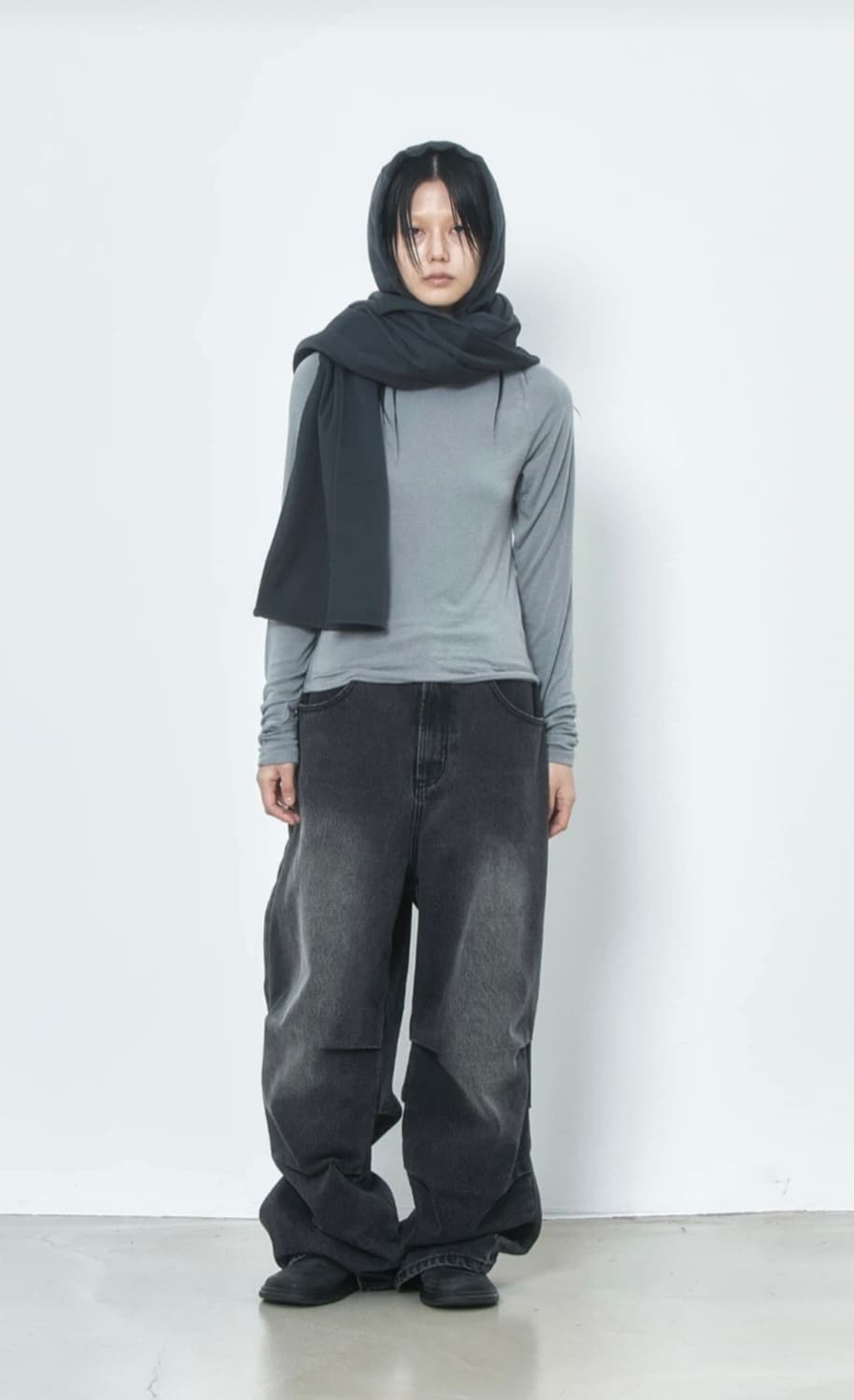 LLUD 러드 후드 머플러 상품이미지2