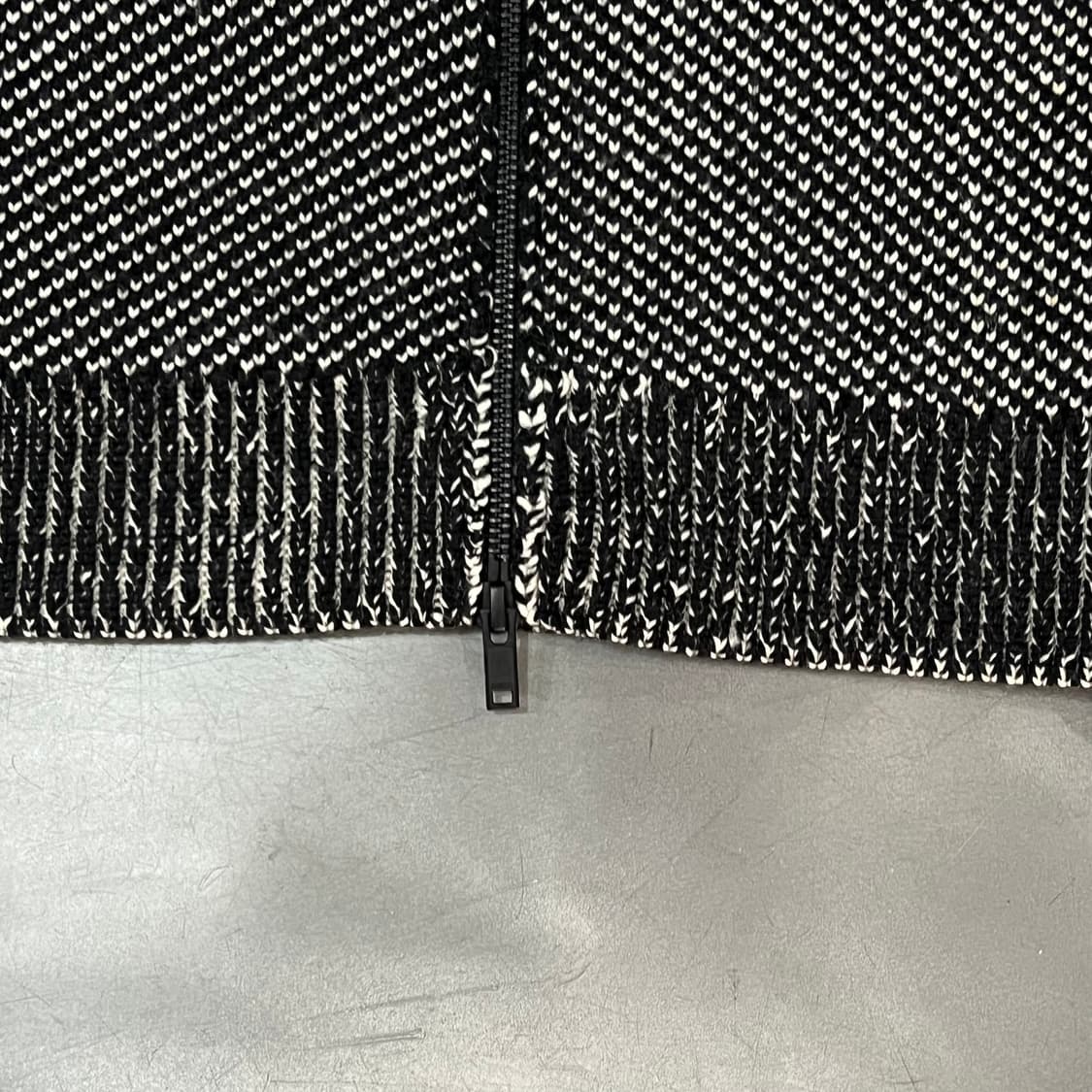  띠어리 숄카라 집업 니트 y15849 상품이미지4