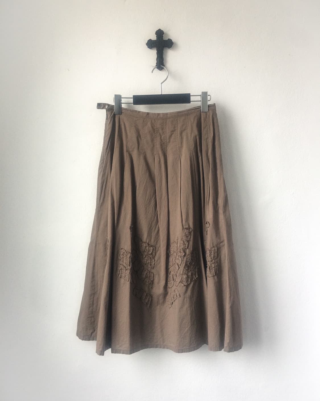 Patch point long skirt 상품이미지1
