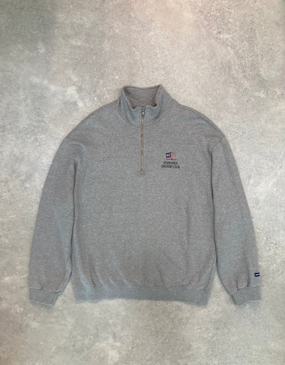 STAFFONLY 반집업 스웻셔츠 상품이미지2