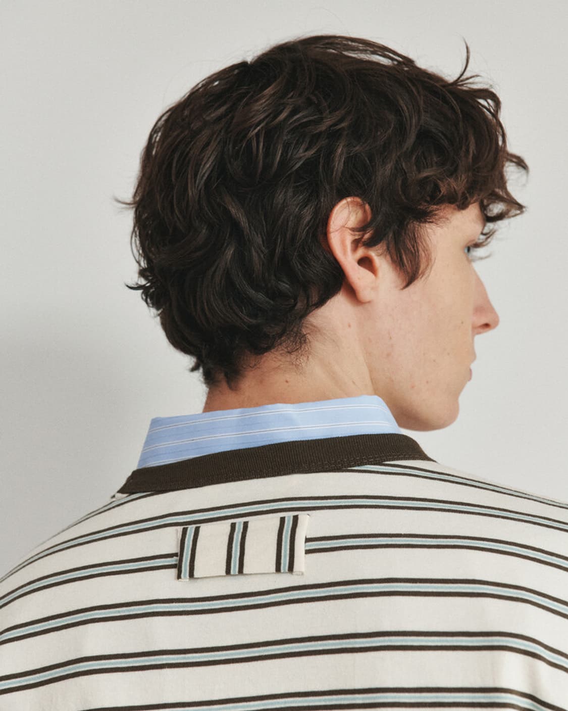 HEUTE 호이테 스트라이프 반팔티 SIZE L 상품이미지2