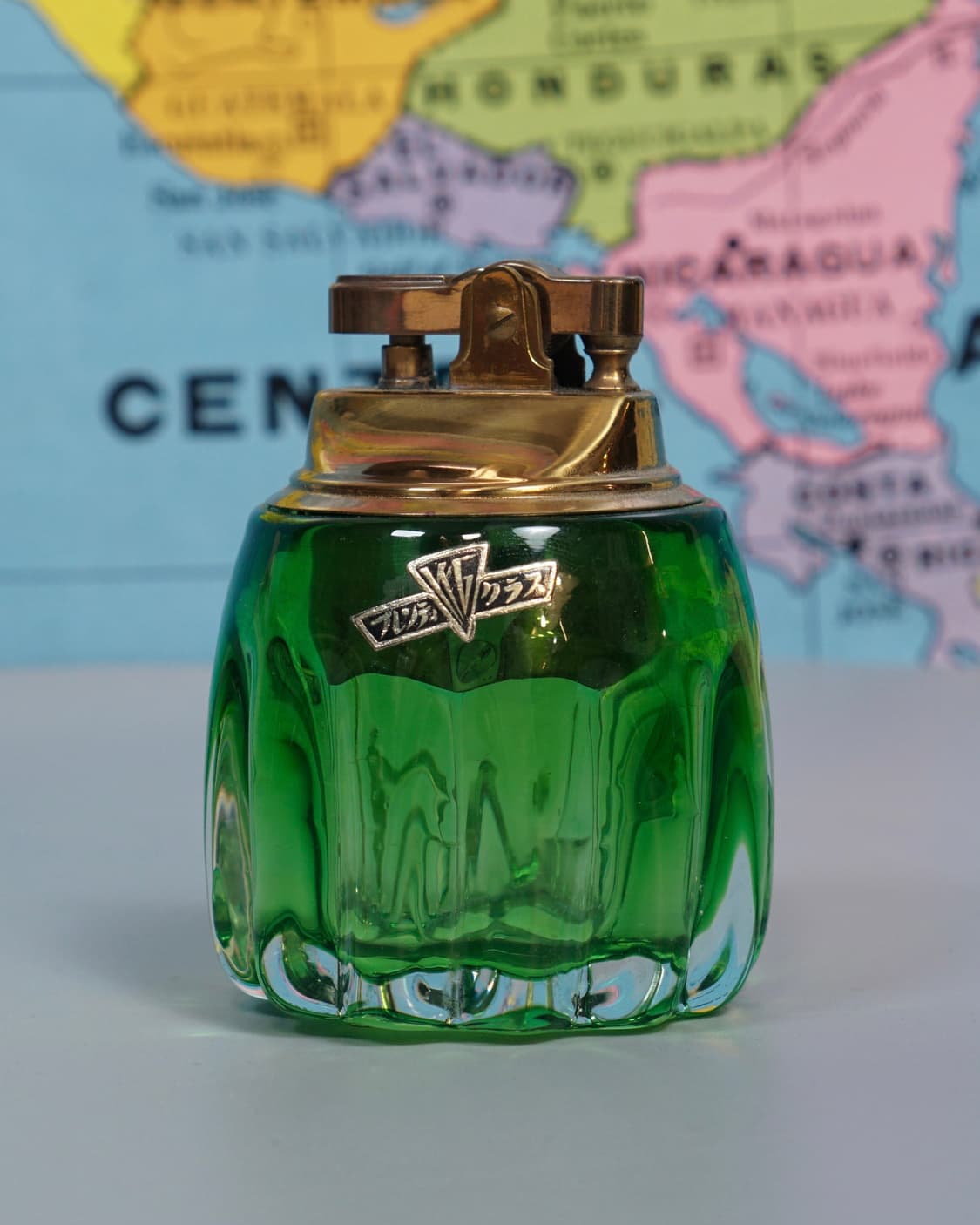 빈티지 소품 1970년 글라스 테이블 라이터 상품이미지2