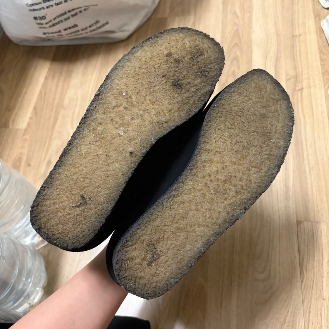 클락스 왈라비 블랙 스웨이드 상품이미지6