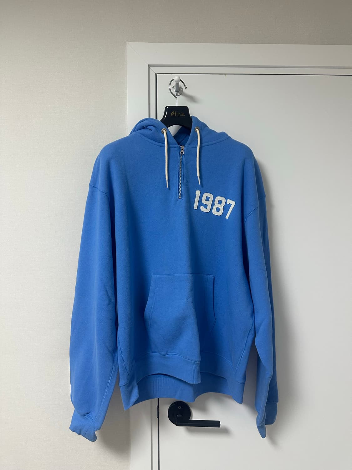 MMLG half zip hoodie (blue) 상품이미지1