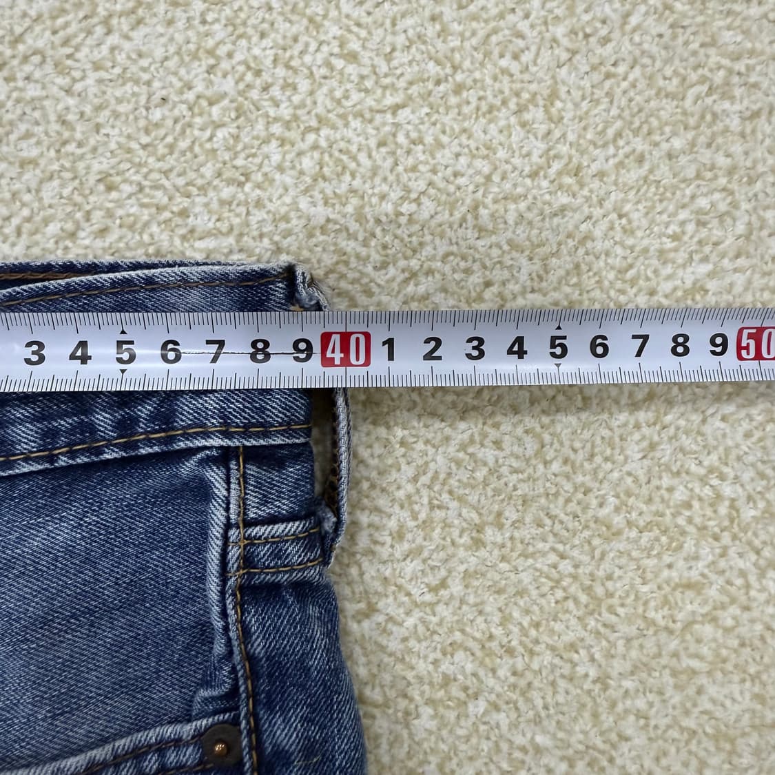 [W30 L32] 리바이스 511 데미지 데님팬츠 1231T1 상품이미지5