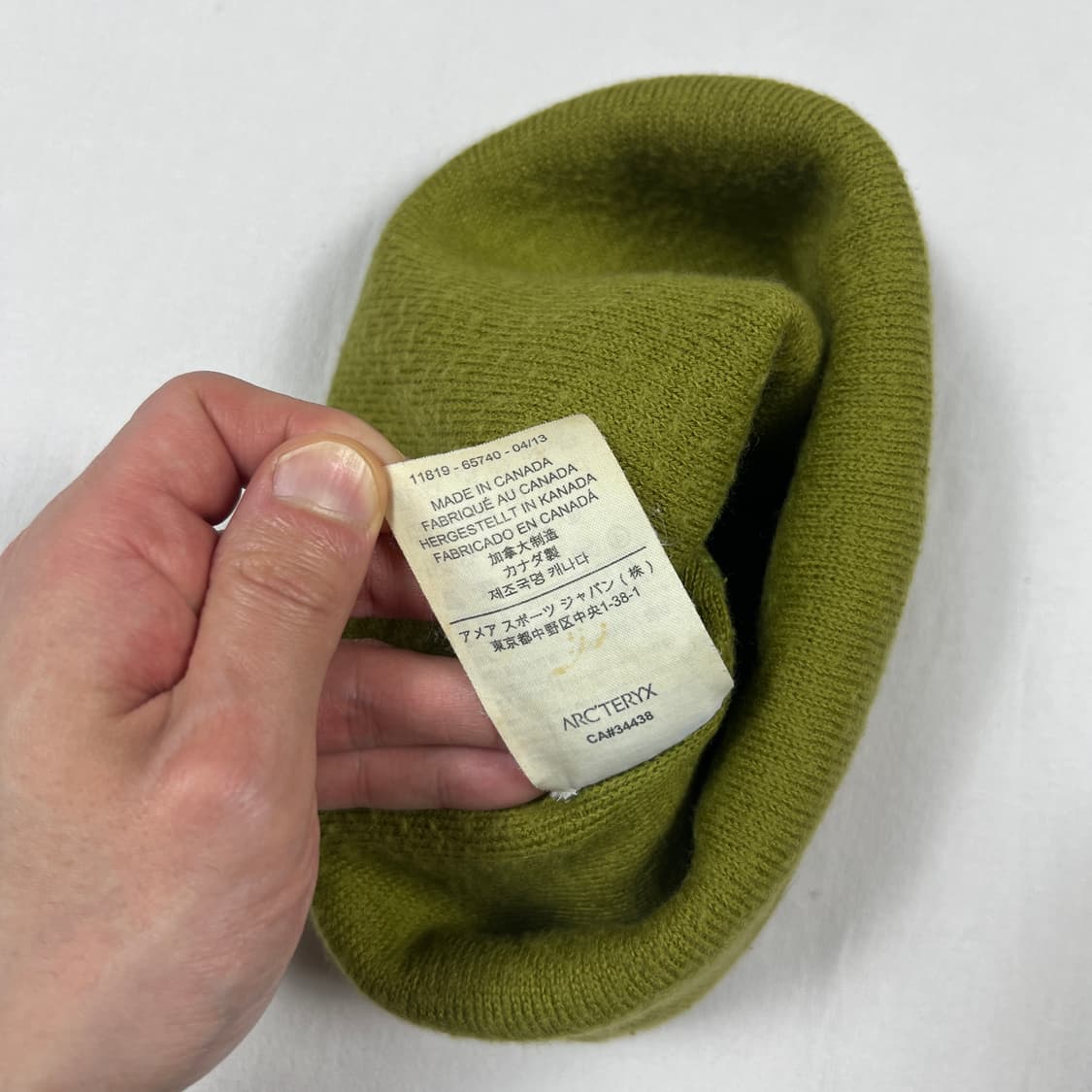 아크테릭스 arcteryx 로고 비니 모자 상품이미지7