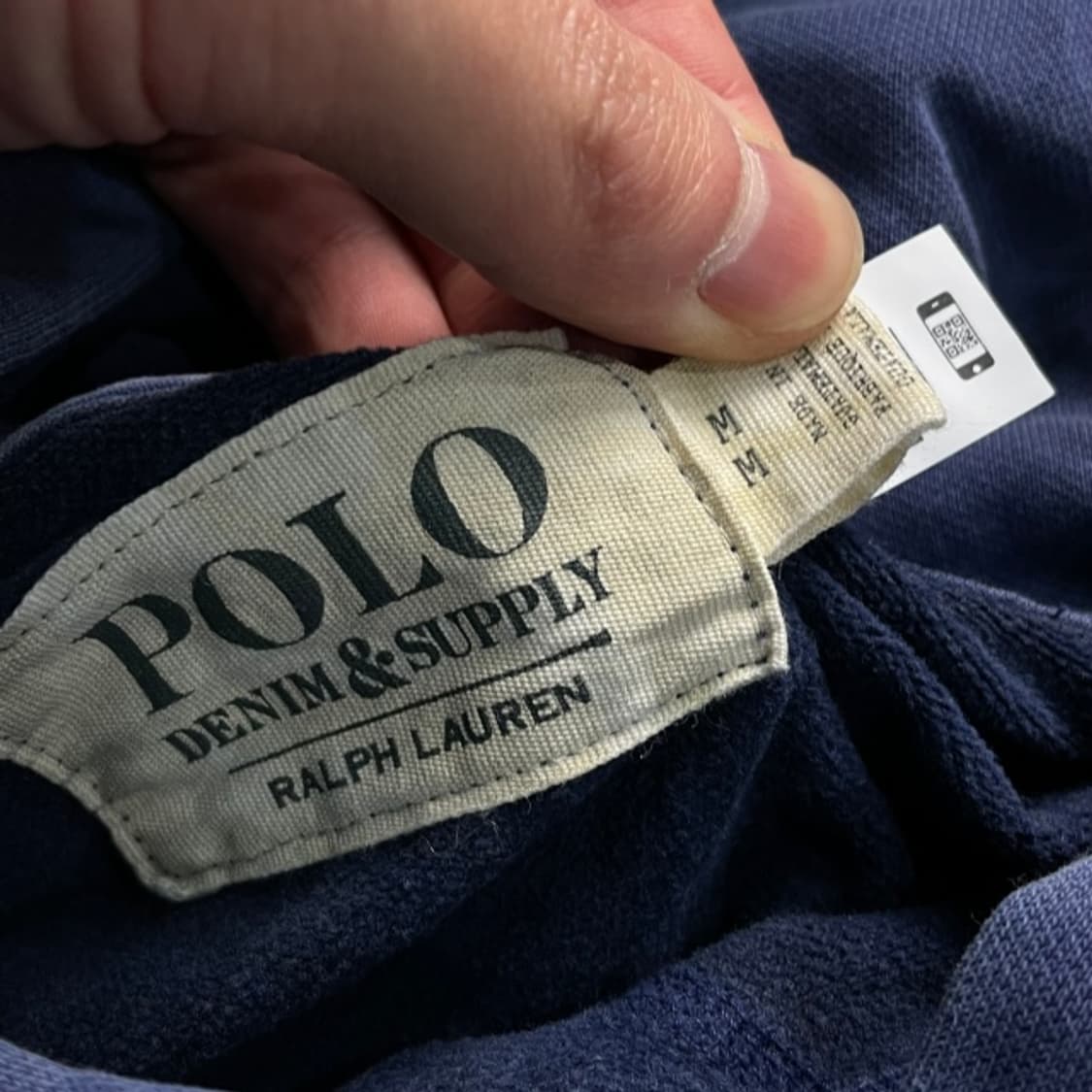 95-100 폴로 데님 앤 서플라이 후드티 상품이미지3