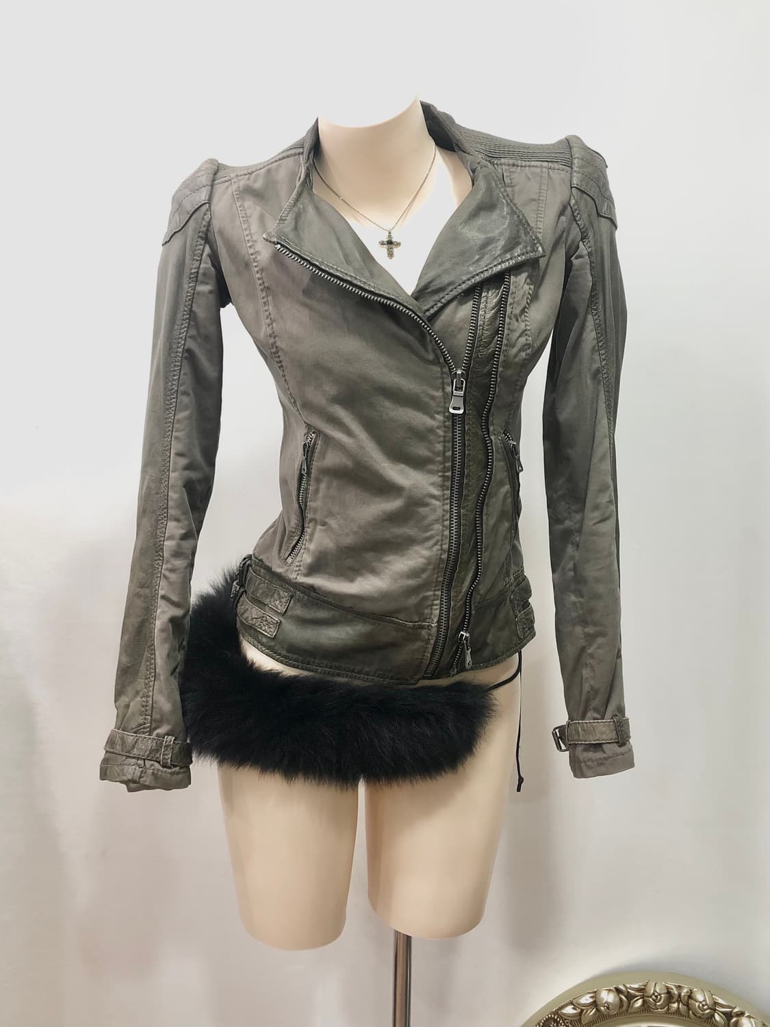 JESSI New York sheepskin leather jacket 상품이미지1