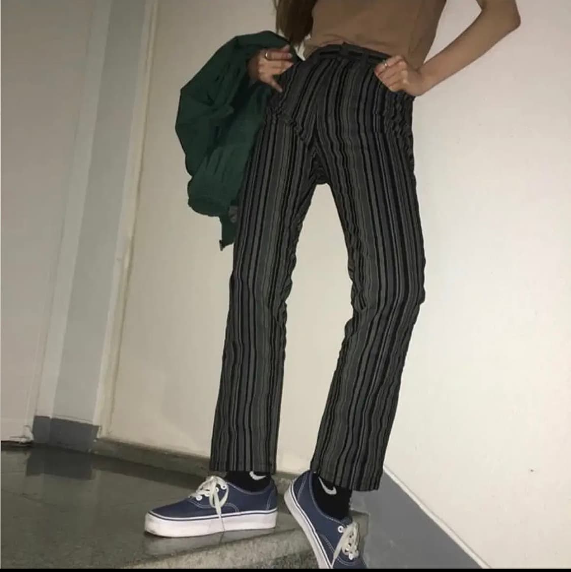 미스치프 스트라이프 팬츠 m 상품이미지3