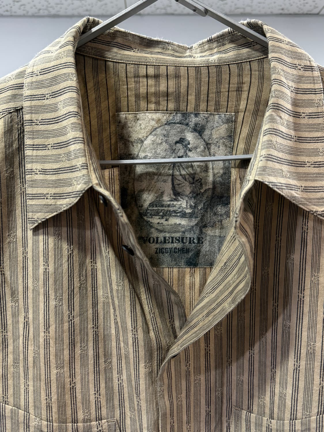 Ziggy Chen — Classic Stripe Shirt 상품이미지3