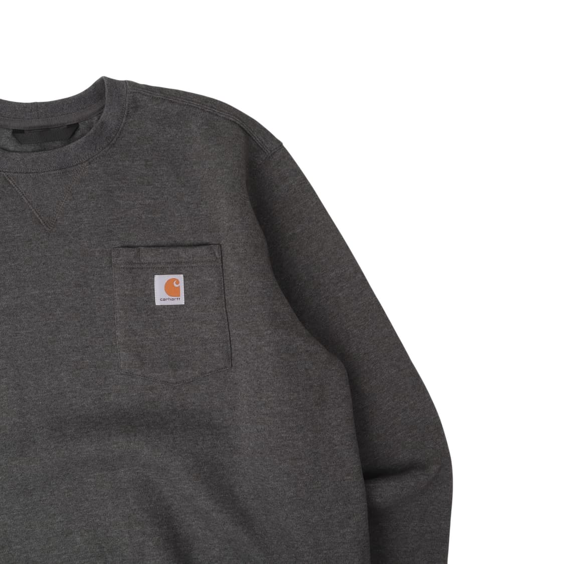 칼하트 미드웨이트 포켓 로고 맨투맨 상품이미지3