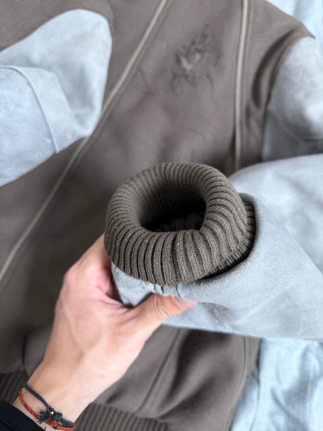 M/엑슬림 ep8 바시티 자켓 브라운 상품이미지8