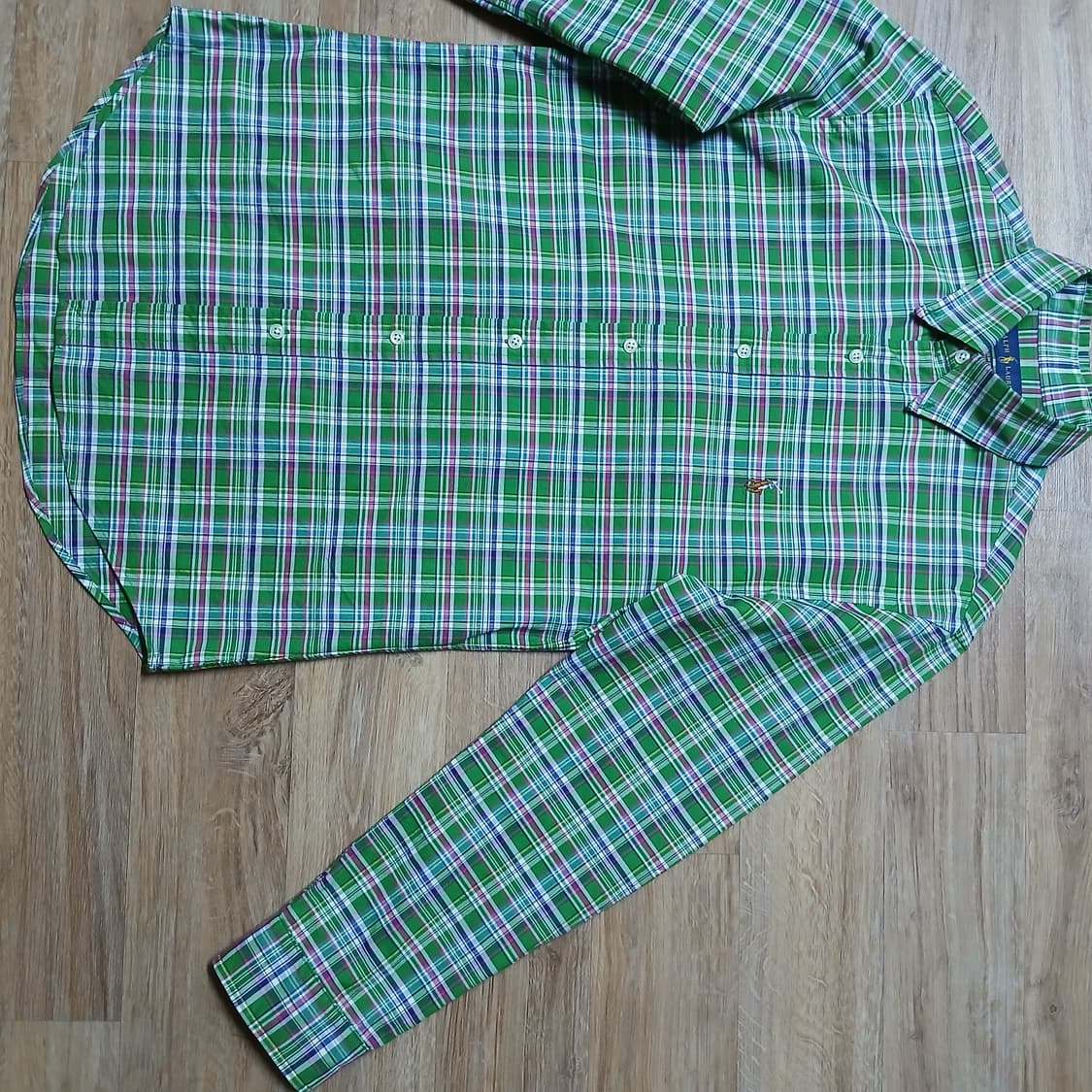 polo 폴로 랄프로렌 체크 셔츠 남방 95 m 상품이미지5