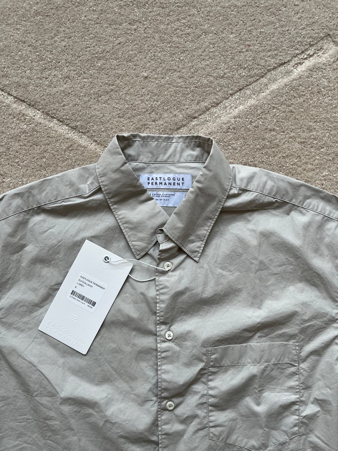 이스트로그 펄머넌트 라이트 그레이 셔츠 (103-105) 상품이미지3