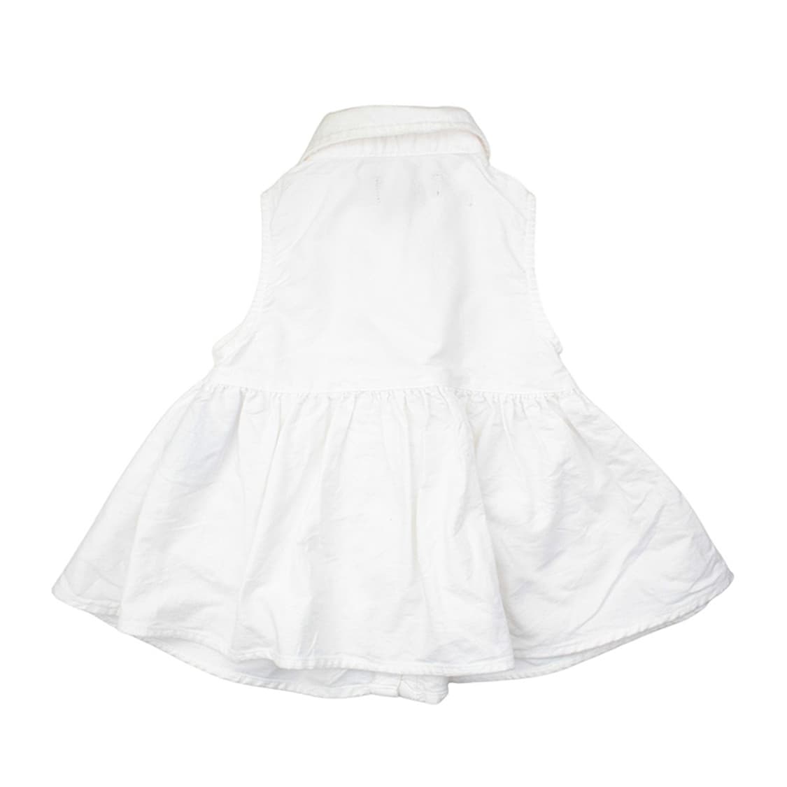 랄프로렌 키즈 화이트 나시 원피스 18개월 상품이미지2