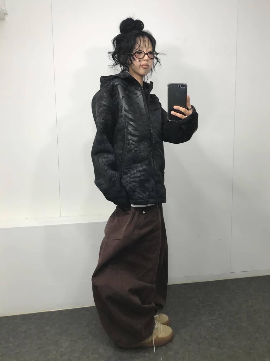 밴슨 메쉬 카모패턴 본 투웨이 후드집업 ( 대장 ) 상품이미지7