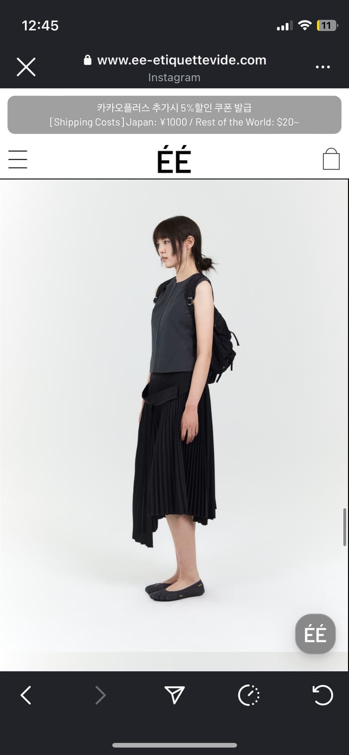 누마레 EE 유틸리티 포켓 백팩 크로스백 s 상품이미지1