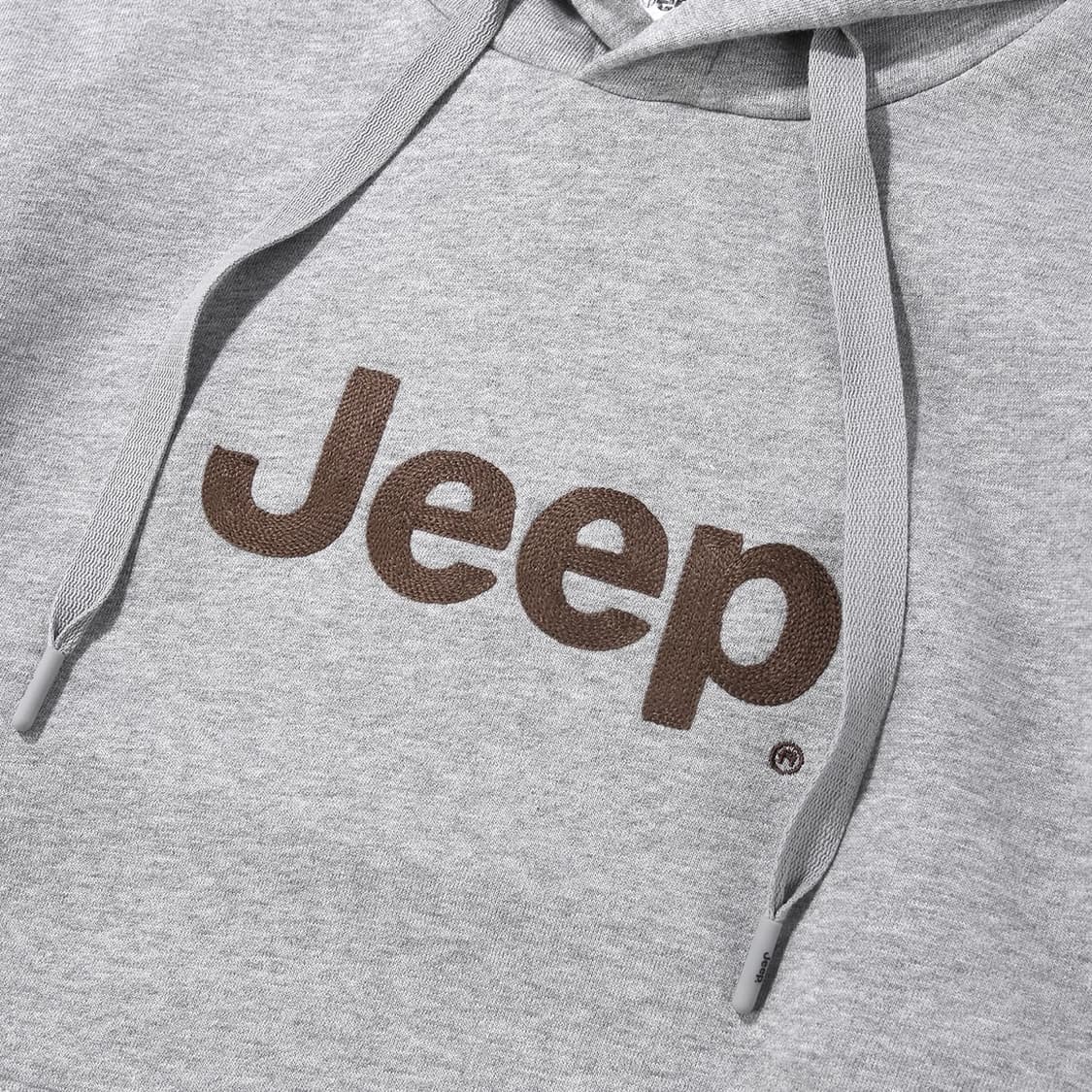새상품) Jeep 지프 체인 빅 로고 Hoodie 상품이미지3