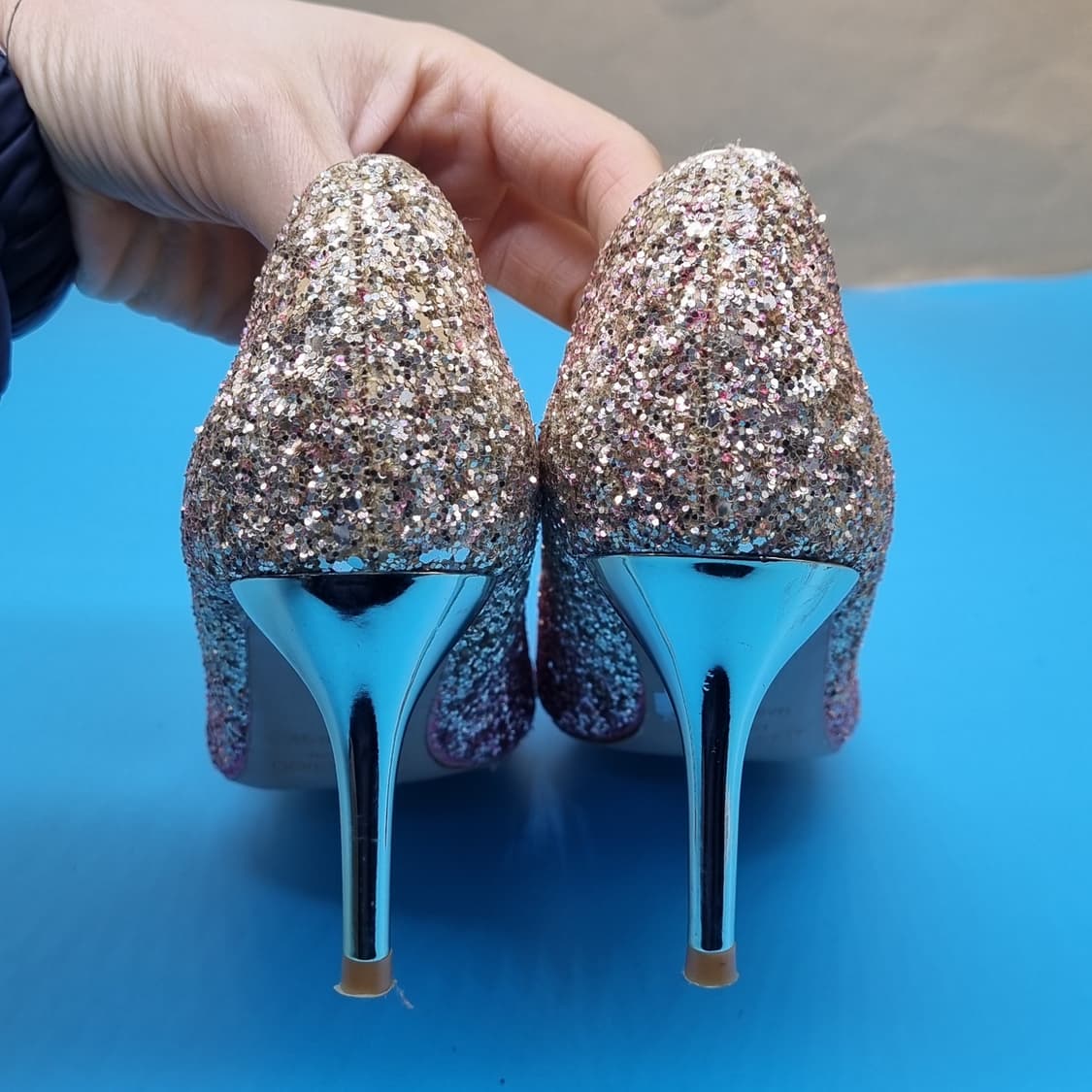 지마추 여성그라데이션여성힐34 225 굽7 상품이미지4