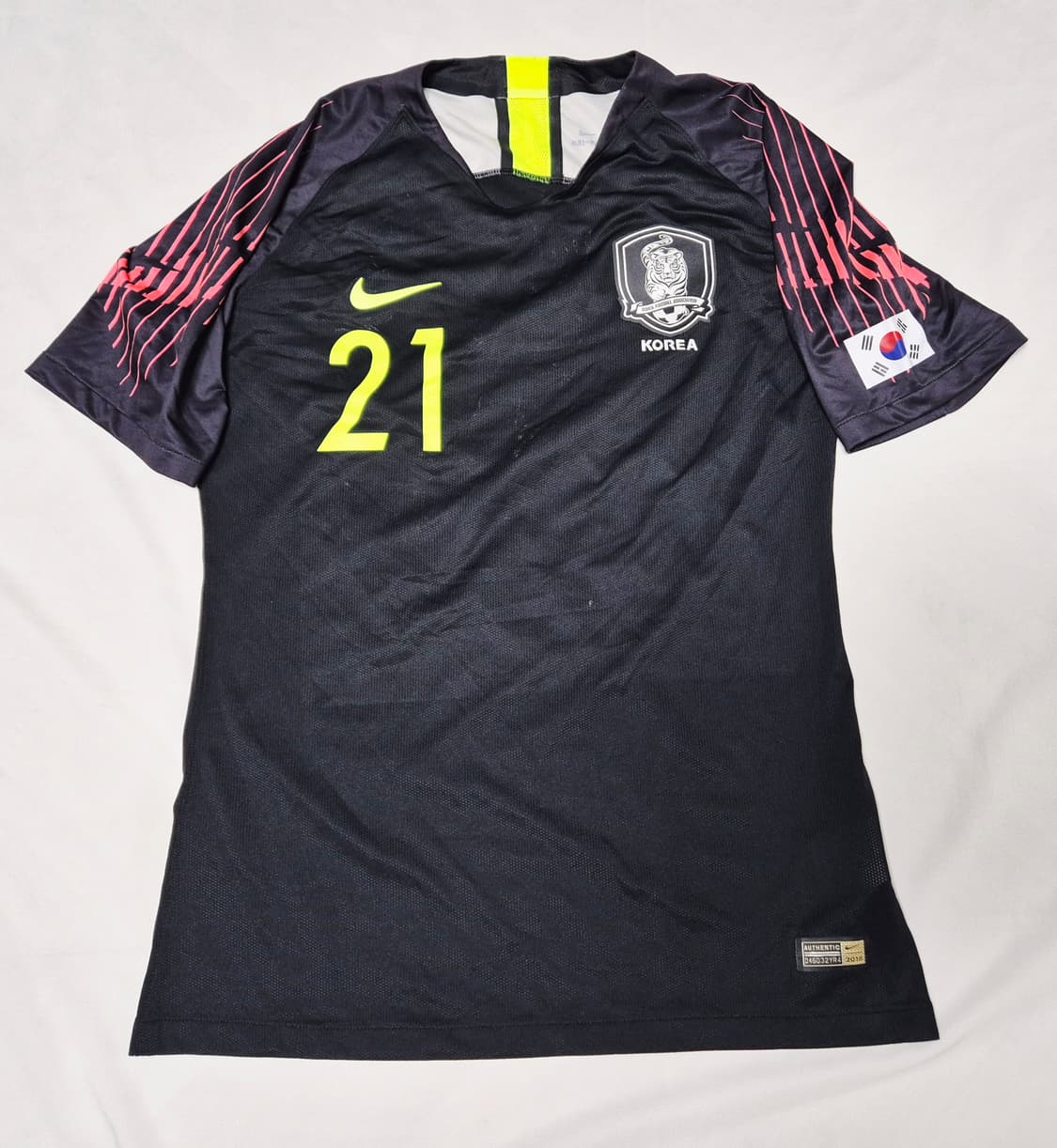 18-20 대한민국 국대 GK 조현우 유니폼 팝니다  상품이미지1