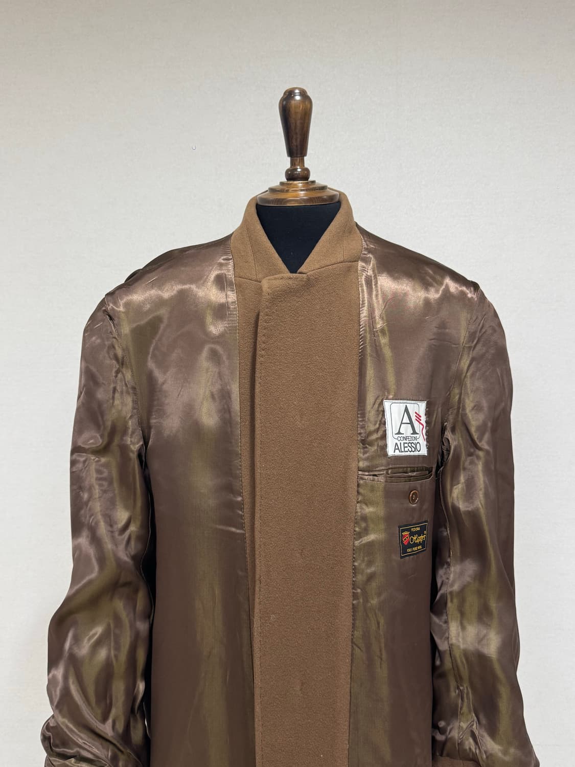 ALESSIO 벨티드 울 코트 (Made in Italy) 상품이미지6