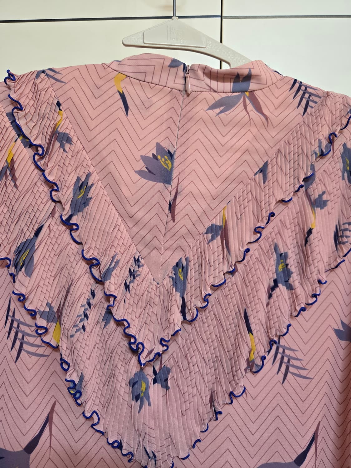 오앨 인디핑크 쉬폰 원피스(새상품) 상품이미지6