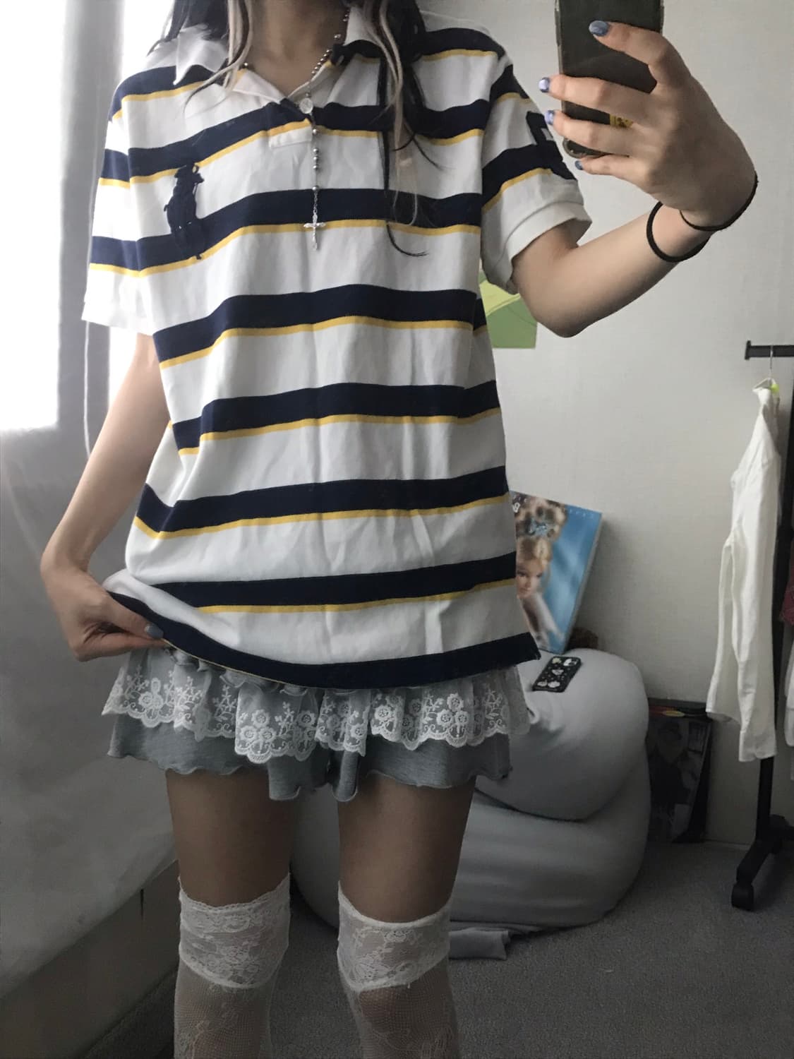 폴로 스트라이프 빅포니 반팔티셔츠 상품이미지6