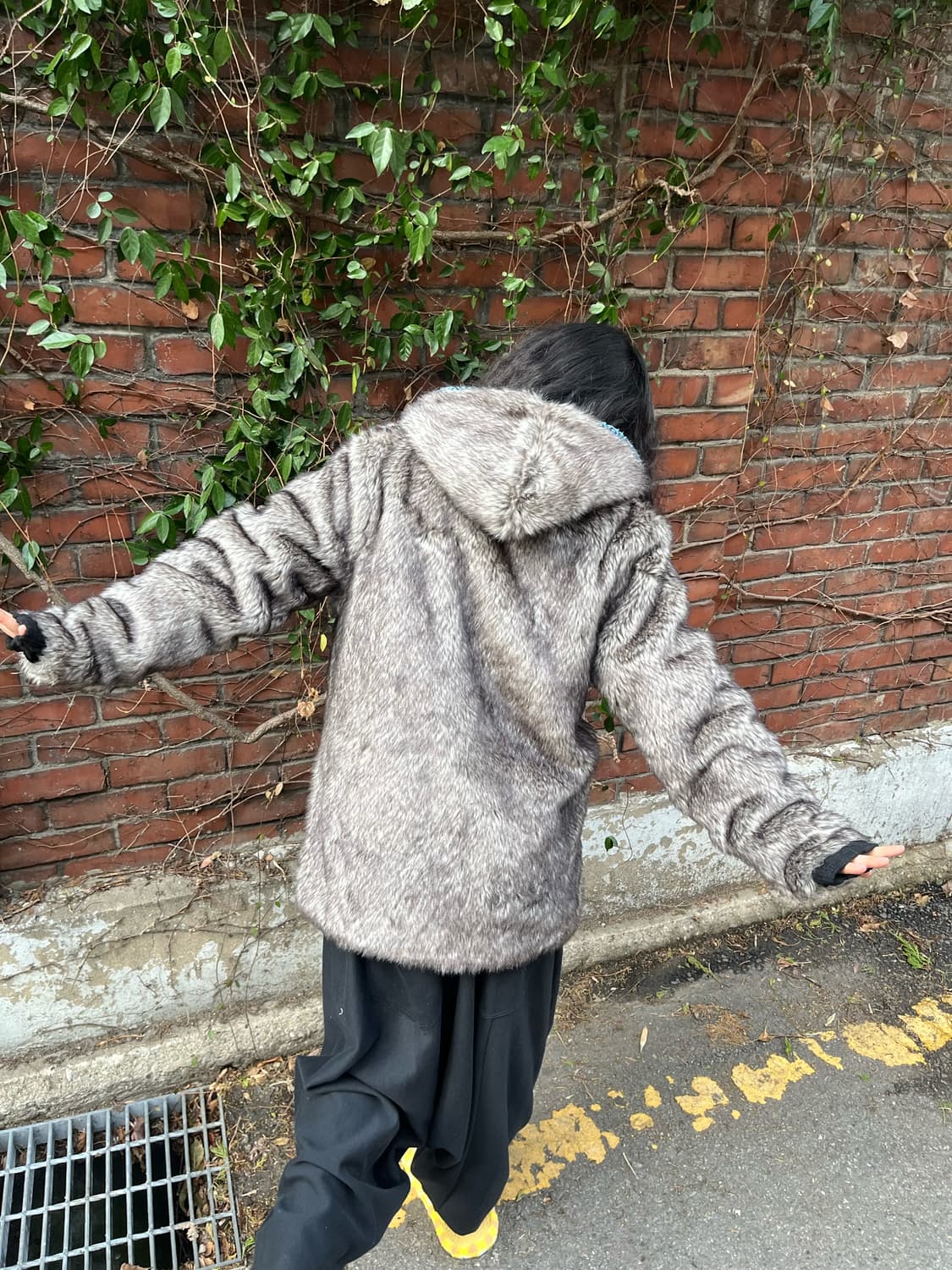 히피 무드 리버시블 아우터 상품이미지6