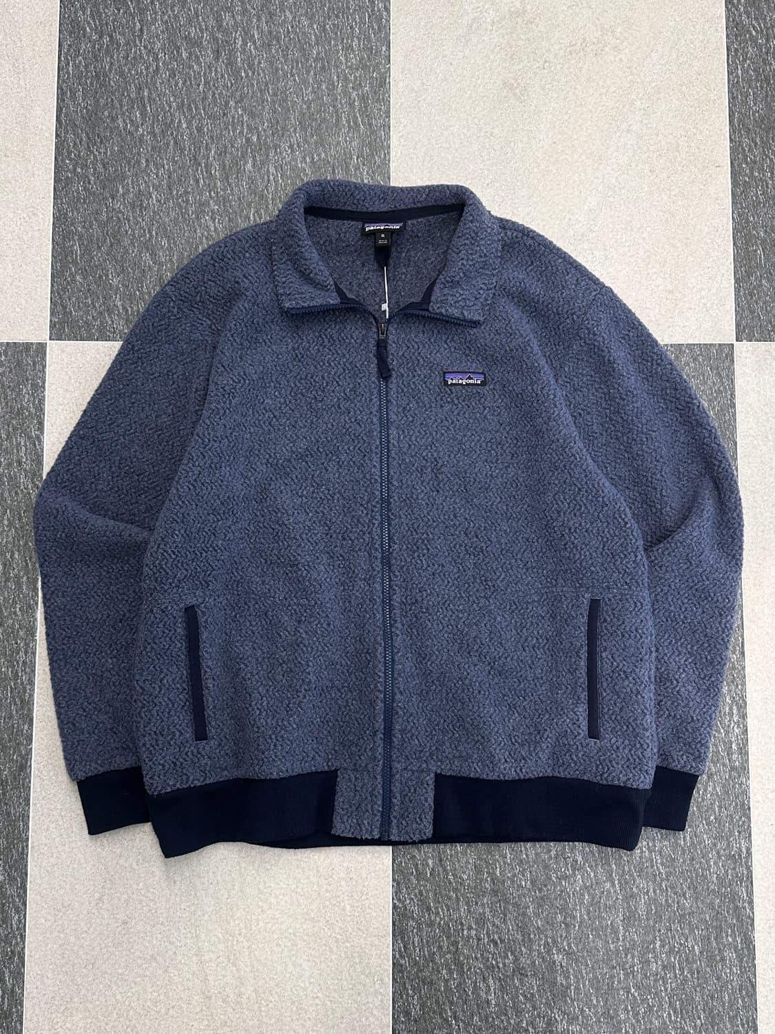 파타고니아 뮤트블루 폴리에스터 집업  상품이미지1