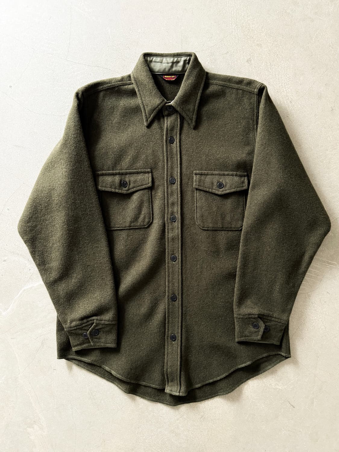 Avirex USA Military Wool Shirt 상품이미지5
