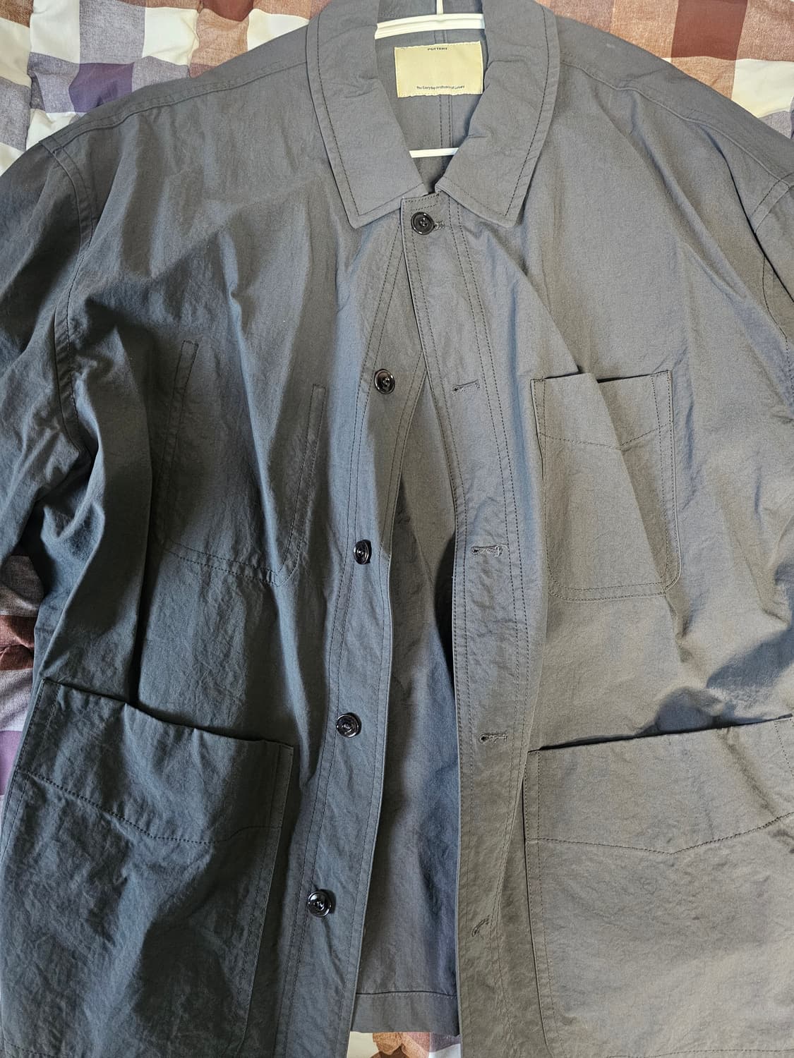 포터리 워크 자켓 차콜 4사이즈 상품이미지1