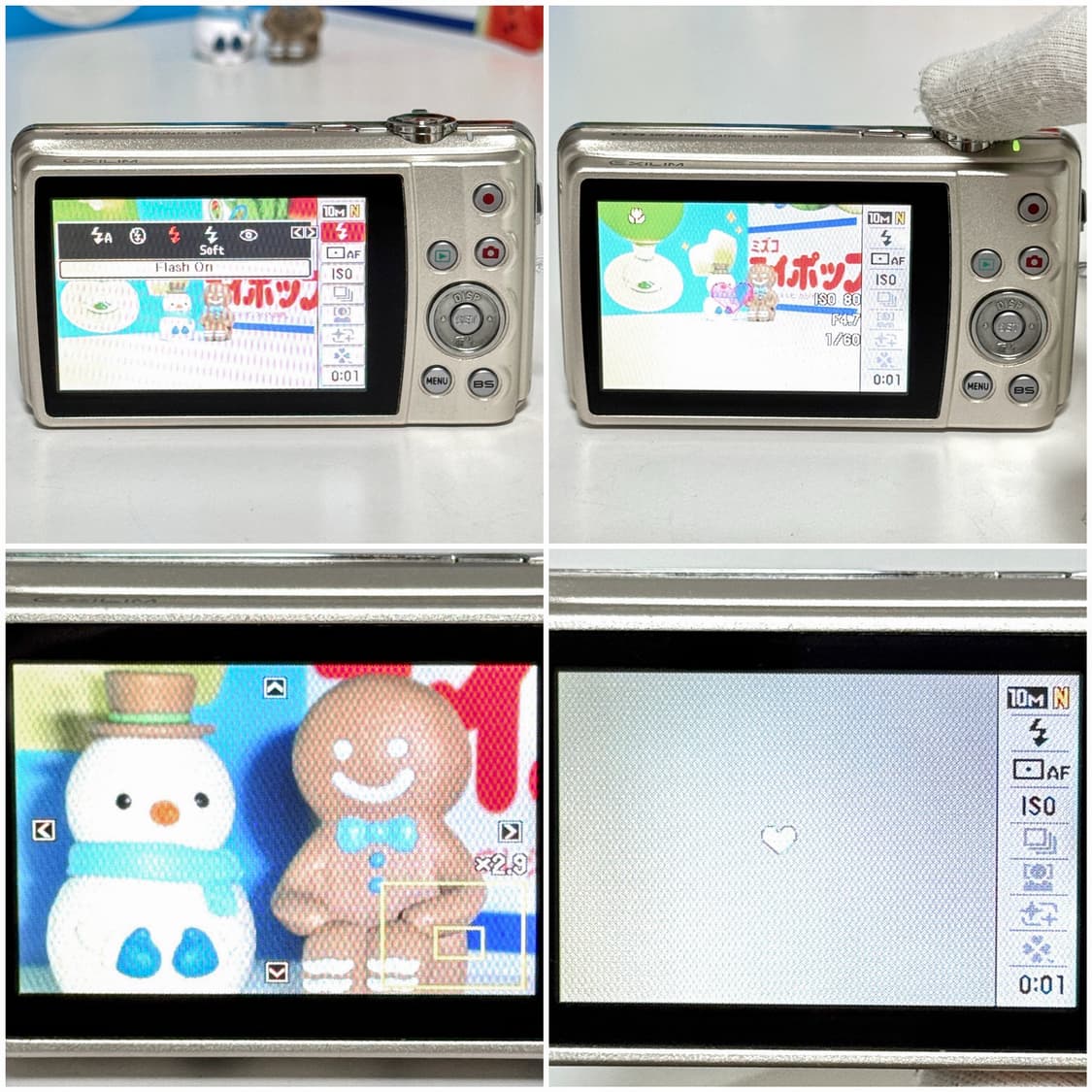 카시오 엑슬림 Z270 샴페인골드 빈티지디카 상품이미지7