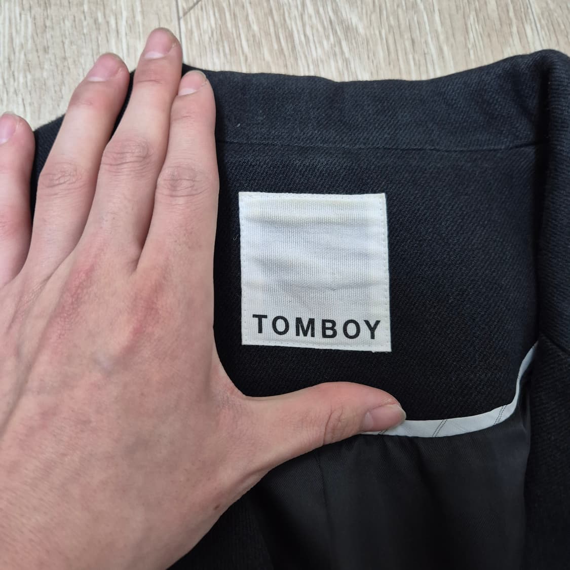 스튜디오 톰보이 여성 코튼 더블 브레스티드 숏코트 F(FREE) 상품이미지4