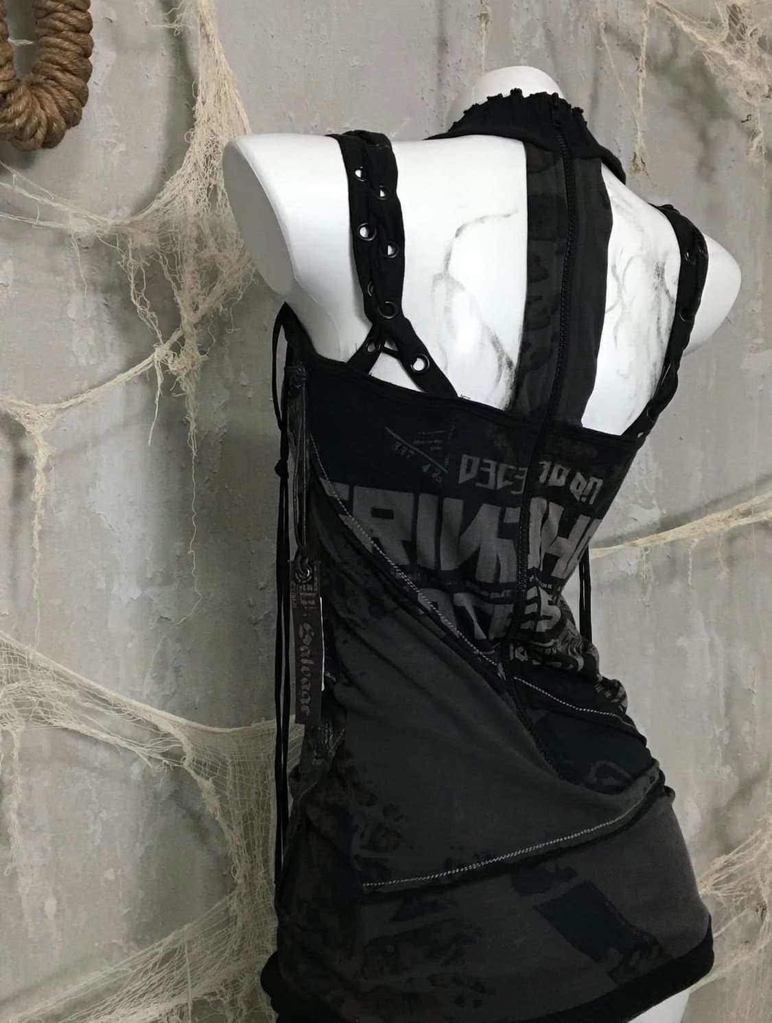 Salvage Neck Detail Rope Sleeveless 상품이미지6