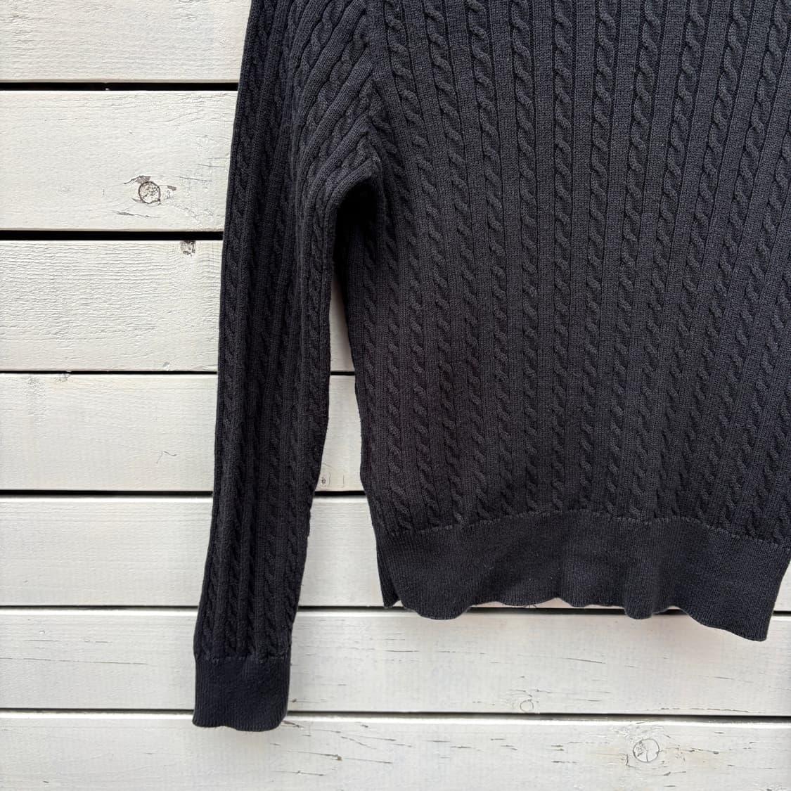 Polo 폴로 케이블 꽈배기 니트 가디건 상품이미지8