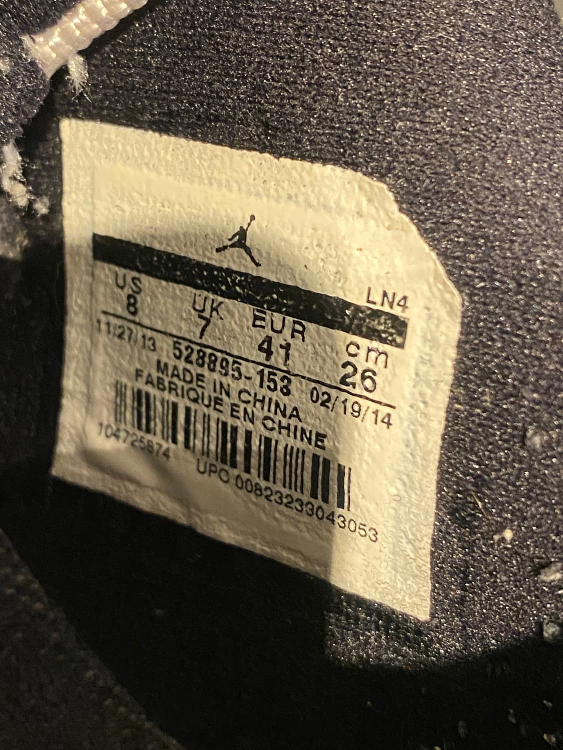나이키 에어 조던 11 콩코드 로우 판매합니다 상품이미지10