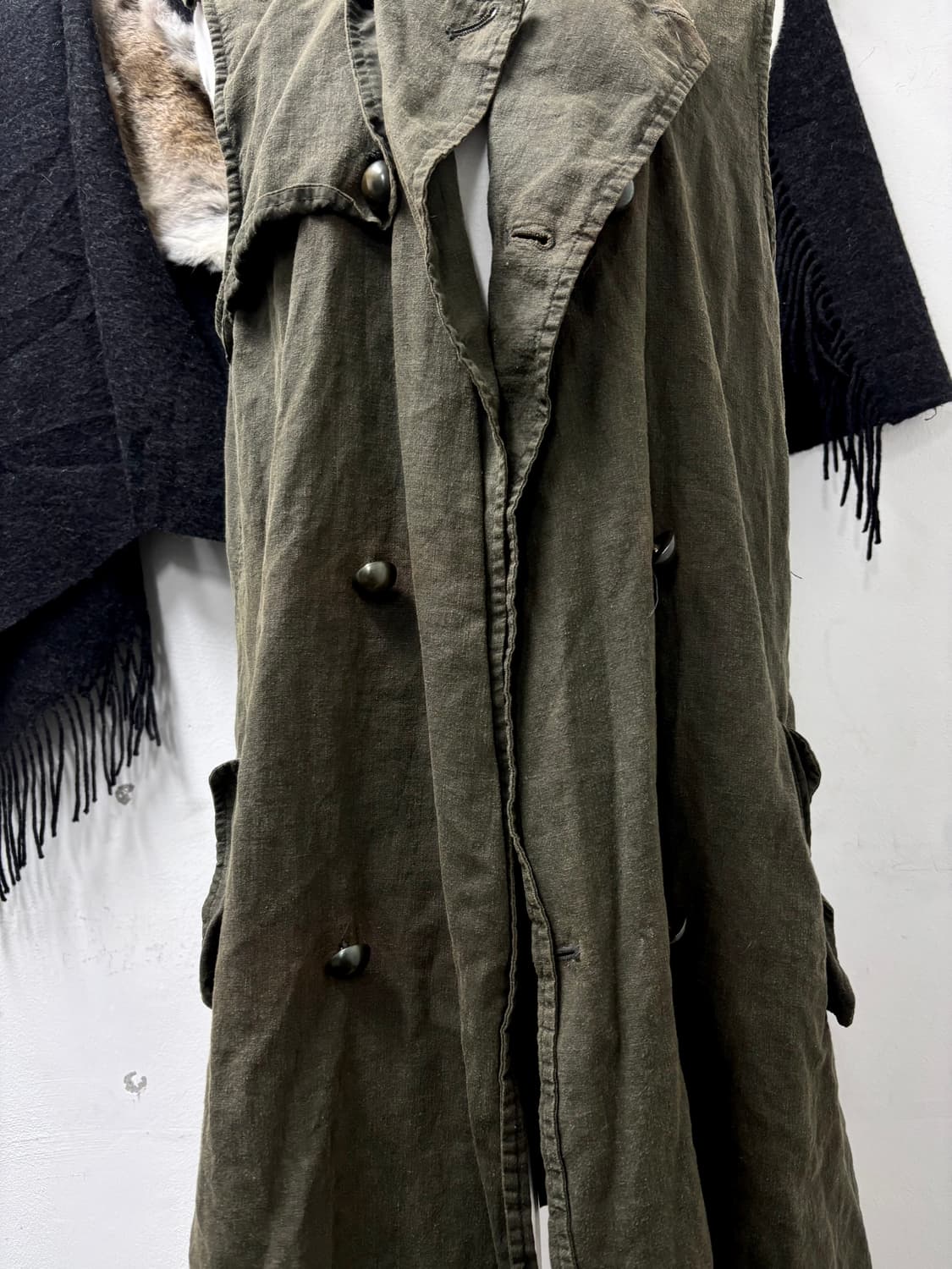 “Vintage” Grunge Mood Neckbuckle Long sh 상품이미지6