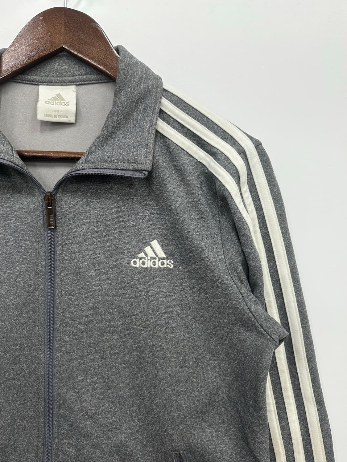 아디다스 그레이 마샬아츠 져지 트랙탑 상품이미지3
