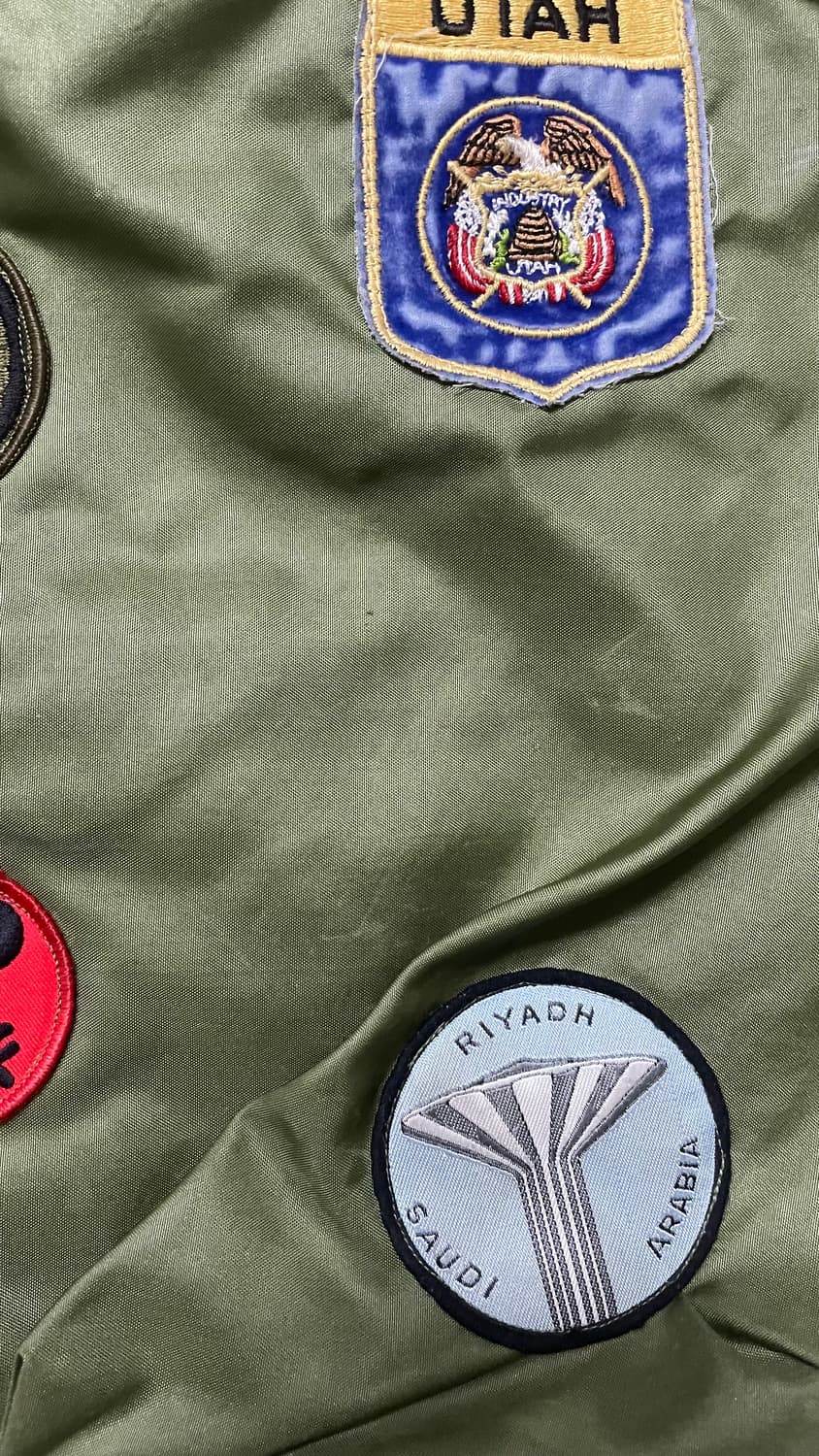 (희귀템) 80년대 USAF 미군 헬맷백 상품이미지3